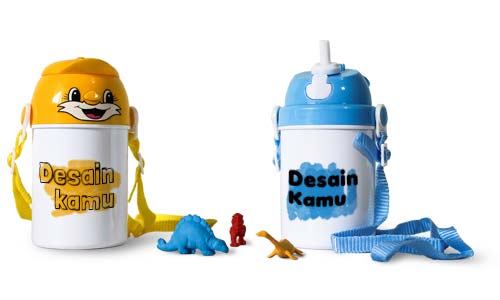 botol minum anak custom print