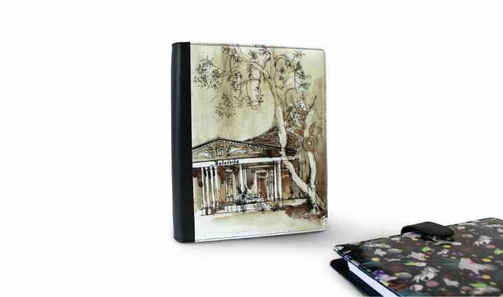 print desain gambar di binder notebook custom suka-suka kamu
