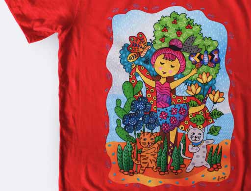 HD Quality Digital Printing Kaos